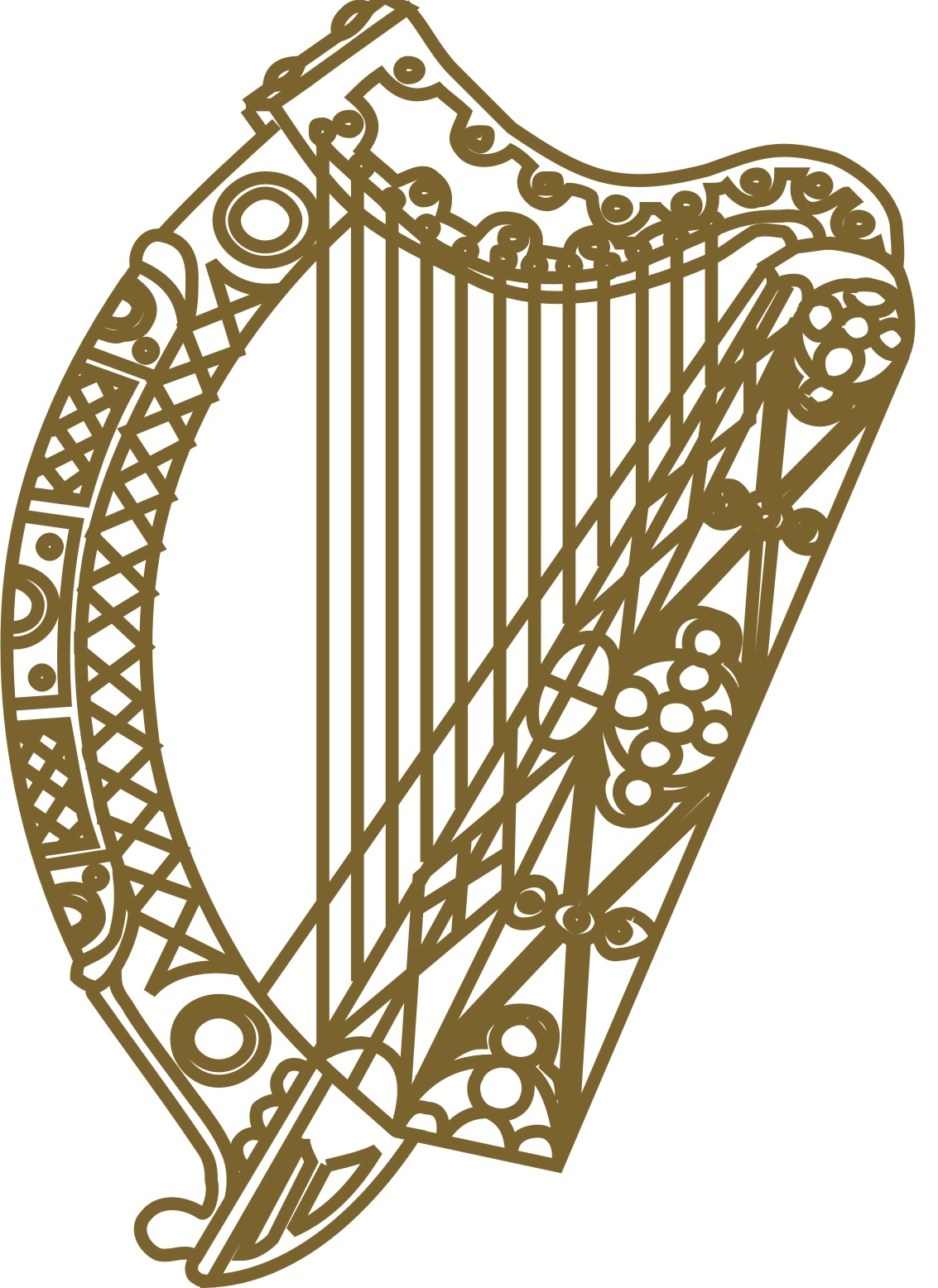 irish celtic harp