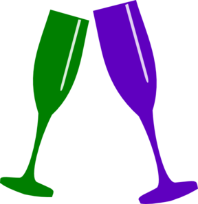 Champagne Glass clip art - vector clip art online, royalty free ...