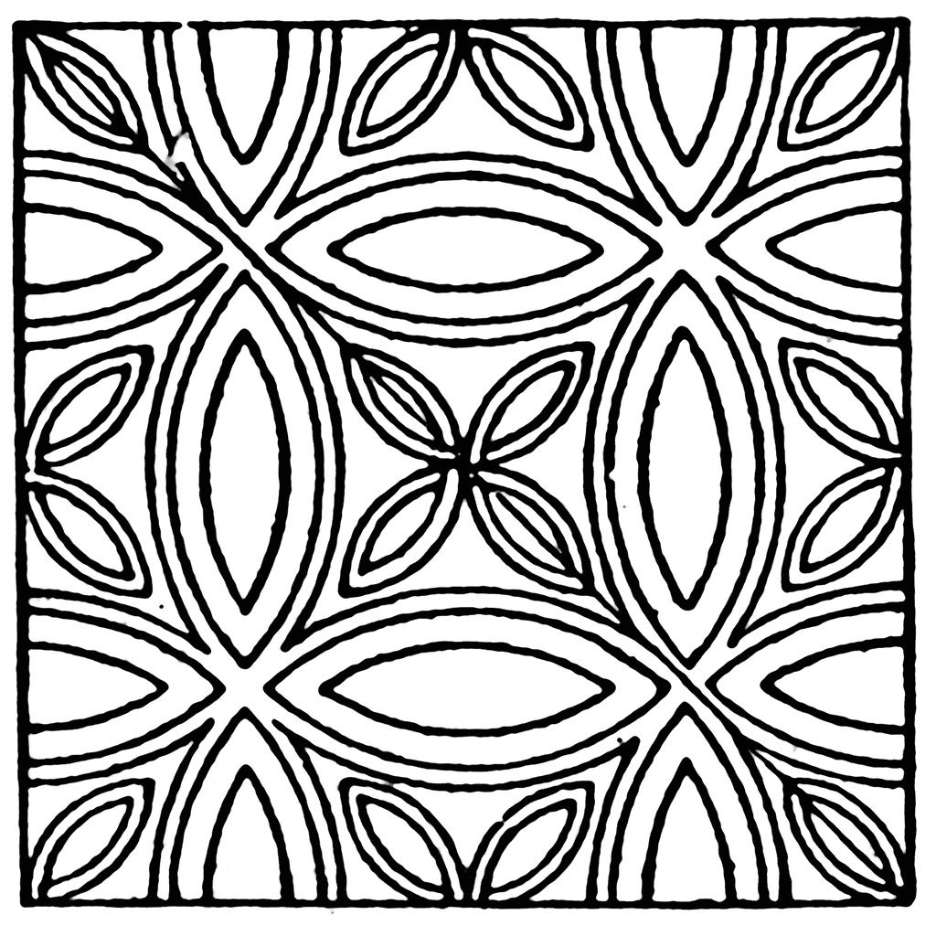 Medieval Tile Circle Pattern | ClipArt ETC