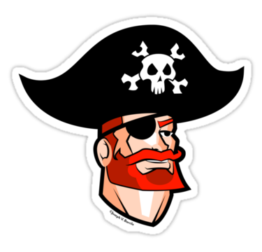 pirate head clipart