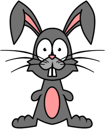 Cartoon Rabbit Clip Art – Clipart Free Download