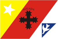 Aguada (Puerto Rico), flag - vector image