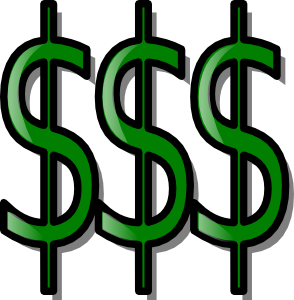 Money symbols clip art