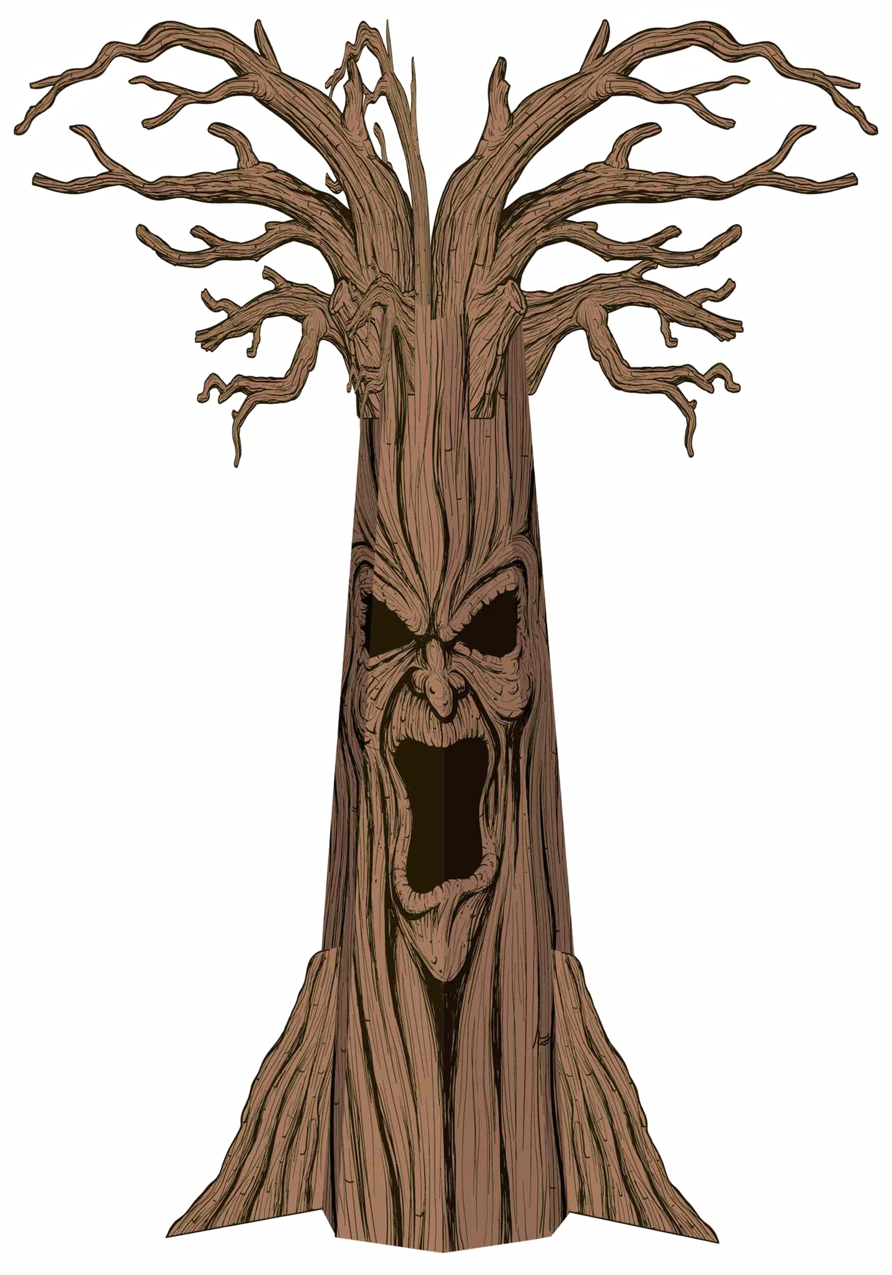 Scary Tree - ClipArt Best