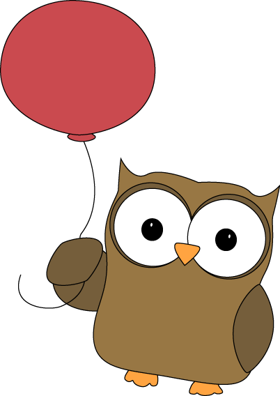 Owl Party Clipart