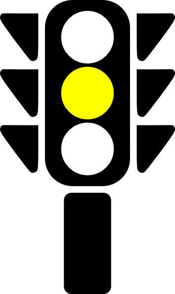 Clipart traffic light yellow - ClipartFox
