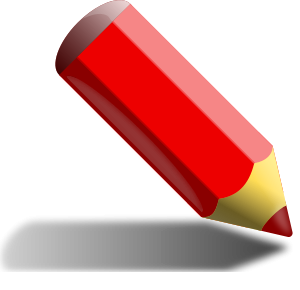 Red Crayon Clipart