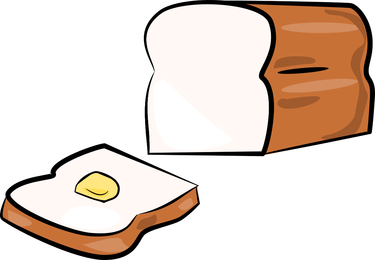 Baking bread clip art clipart image #8381