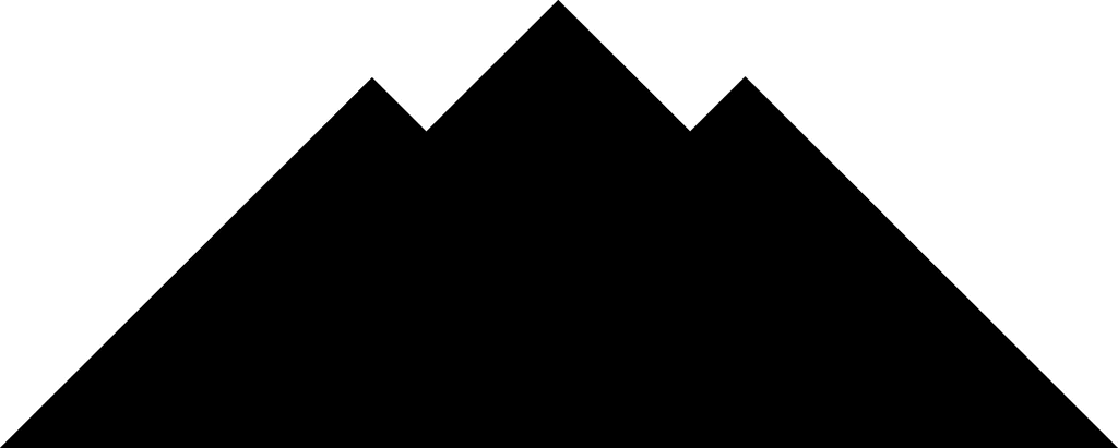 Mountain Clipart Black And White