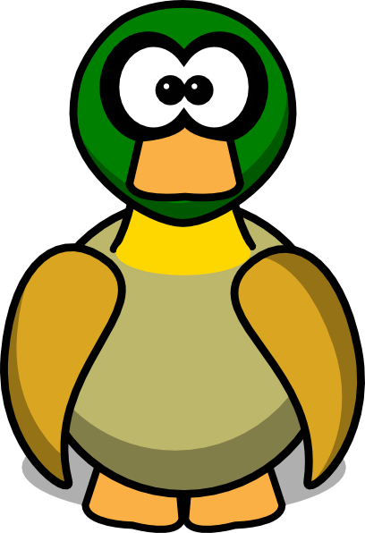 Animated ducks clipart