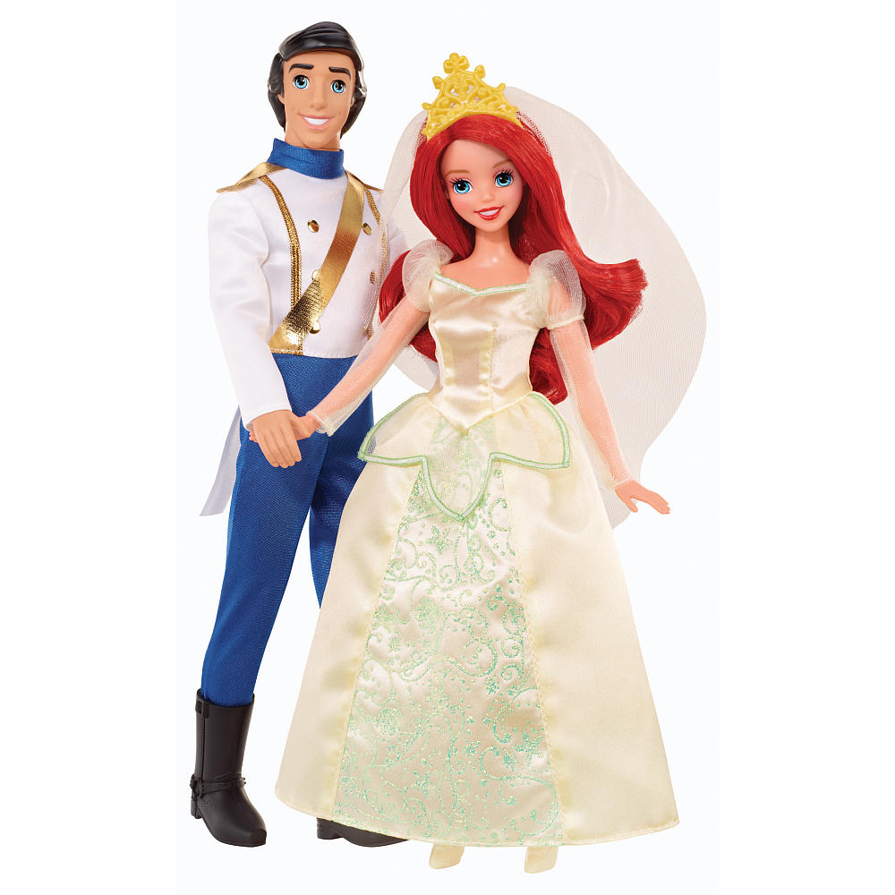 Disney Princess Ariel and Prince Eric Wedding Pair - Toys"R"Us