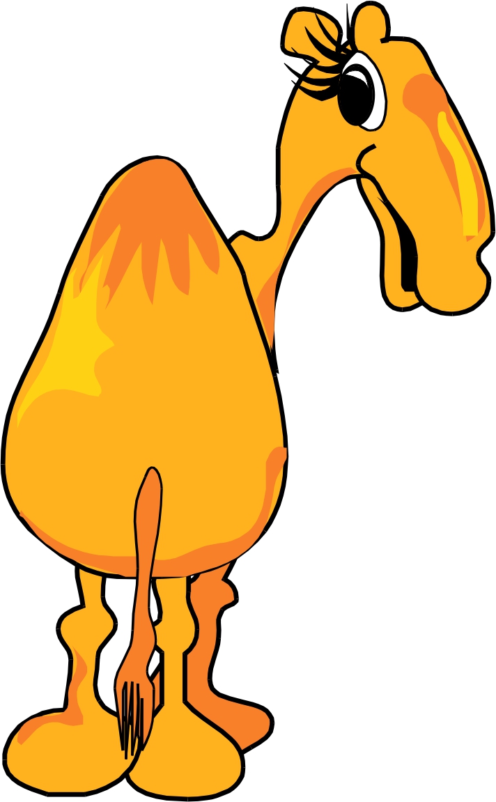 Cartoon Camel