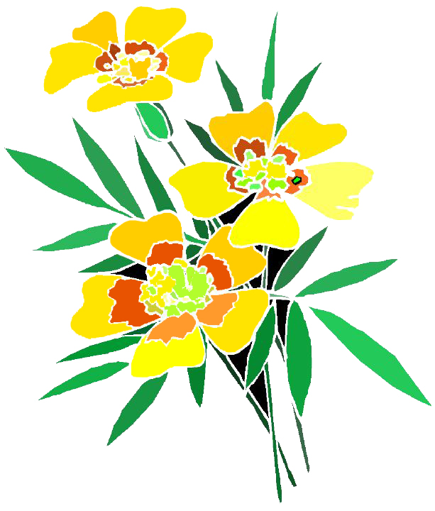 ArtbyJean - Paper Crafts: CLIP ART FLOWERS - Pretty flowers for ...