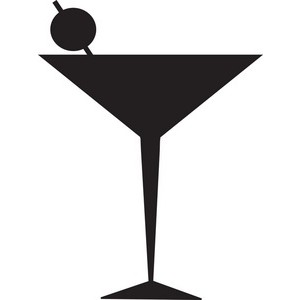 Clip art martini glass