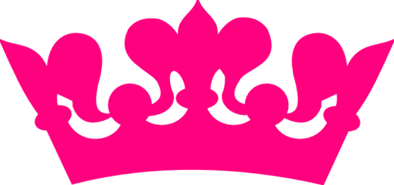 Pink Princess Crown Clipart - Free to use Clip Art Resource