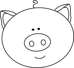 Pig clipart face - ClipartFox