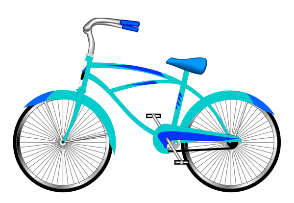 Bicycle clip art