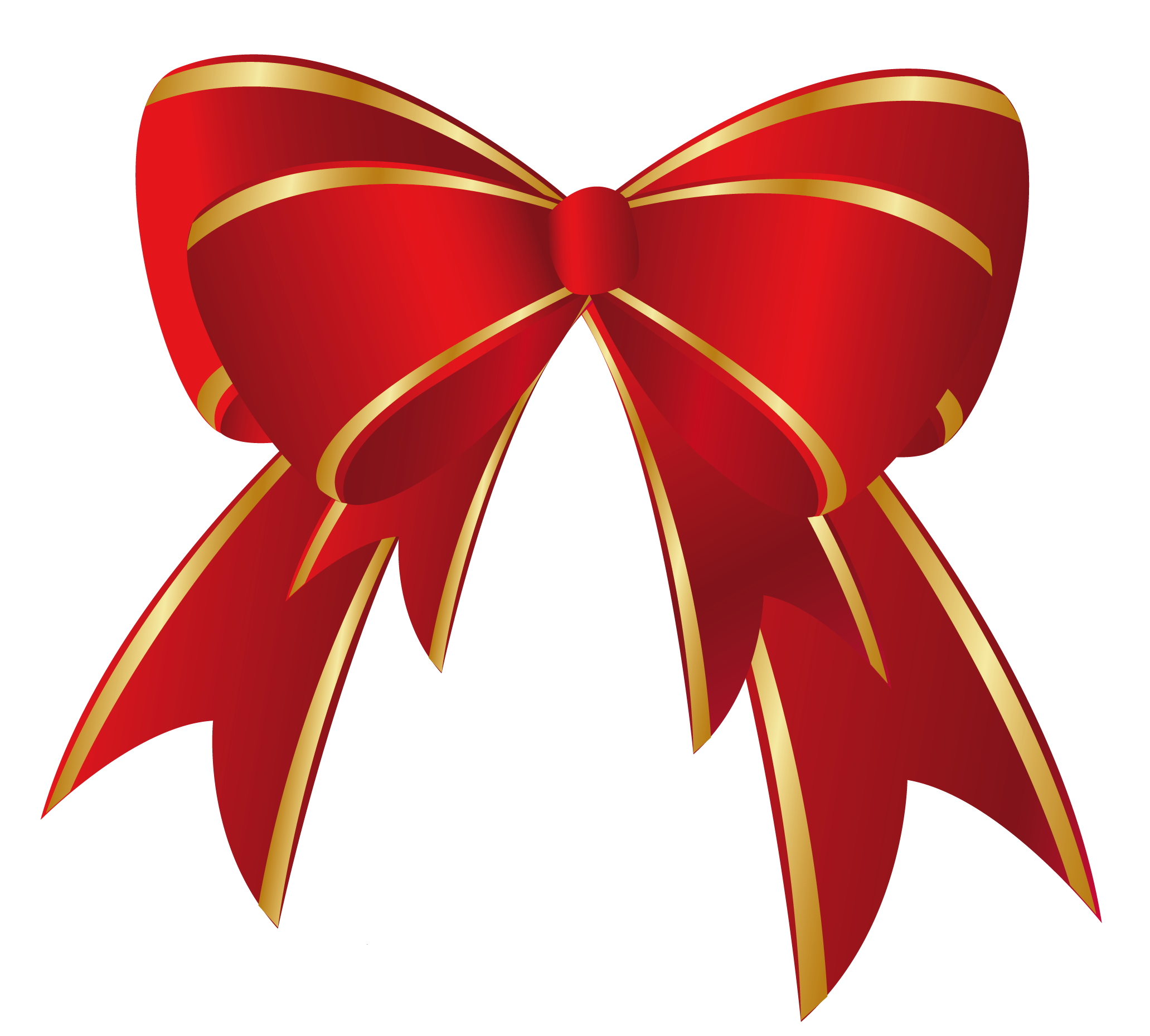 Clipart christmas hair ribbon