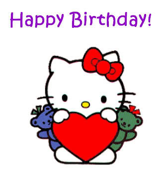 Hello Kitty Birthday Messages - ClipArt Best