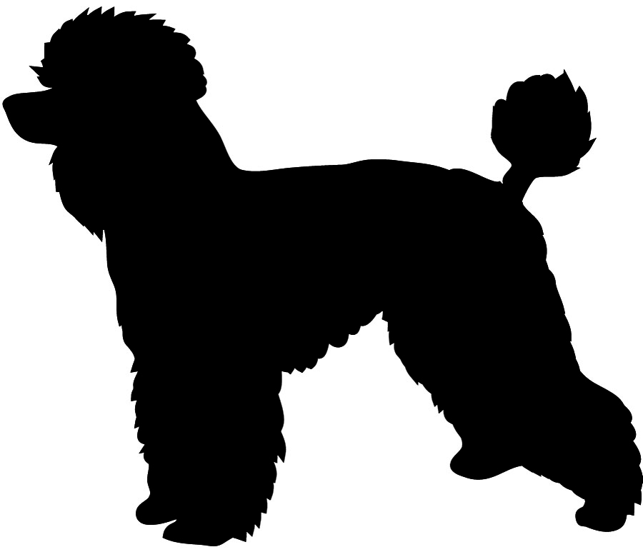 Poodle Silhouette Clipart