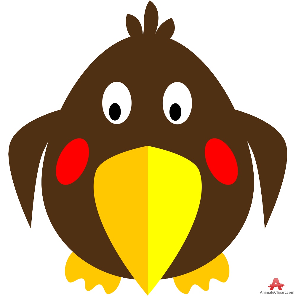 Cartoon Bird with Long Peak | Free Clipart Design Download