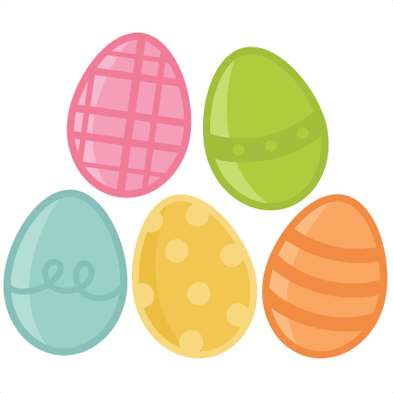 Easter Egg Set SVG scrapbook cut file cute clipart files for ...