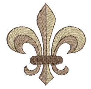Machine Embroidery Designs | Fleur De Lis | Bunnycup Embroidery