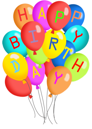 Happy Birthday Balloons Clipart - ClipArt Best