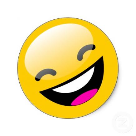 Laughing face clip art