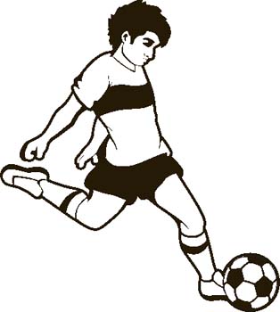 Engraving Creations - Clipart - Soccer