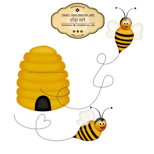 Beehive Clipart - Free Clipart Images