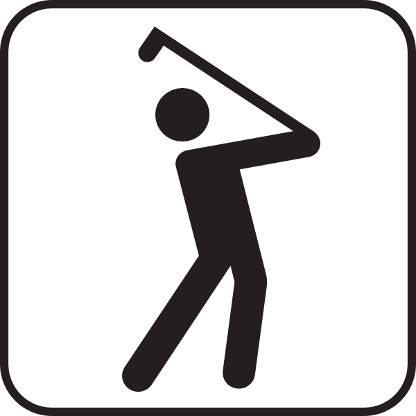Golf Course clip art Free vector in Open office drawing svg ( .svg ...