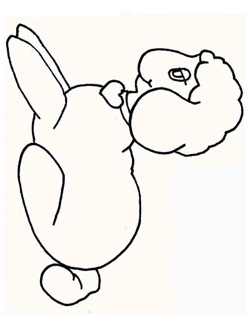 Sheep Outline Coloring Page - AZ Coloring Pages