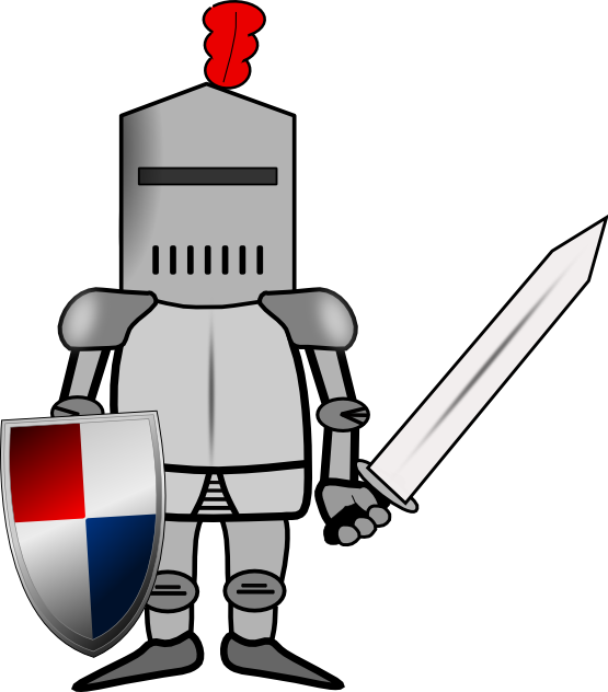 Medieval knights knight templar image vector clip art - Clipartix