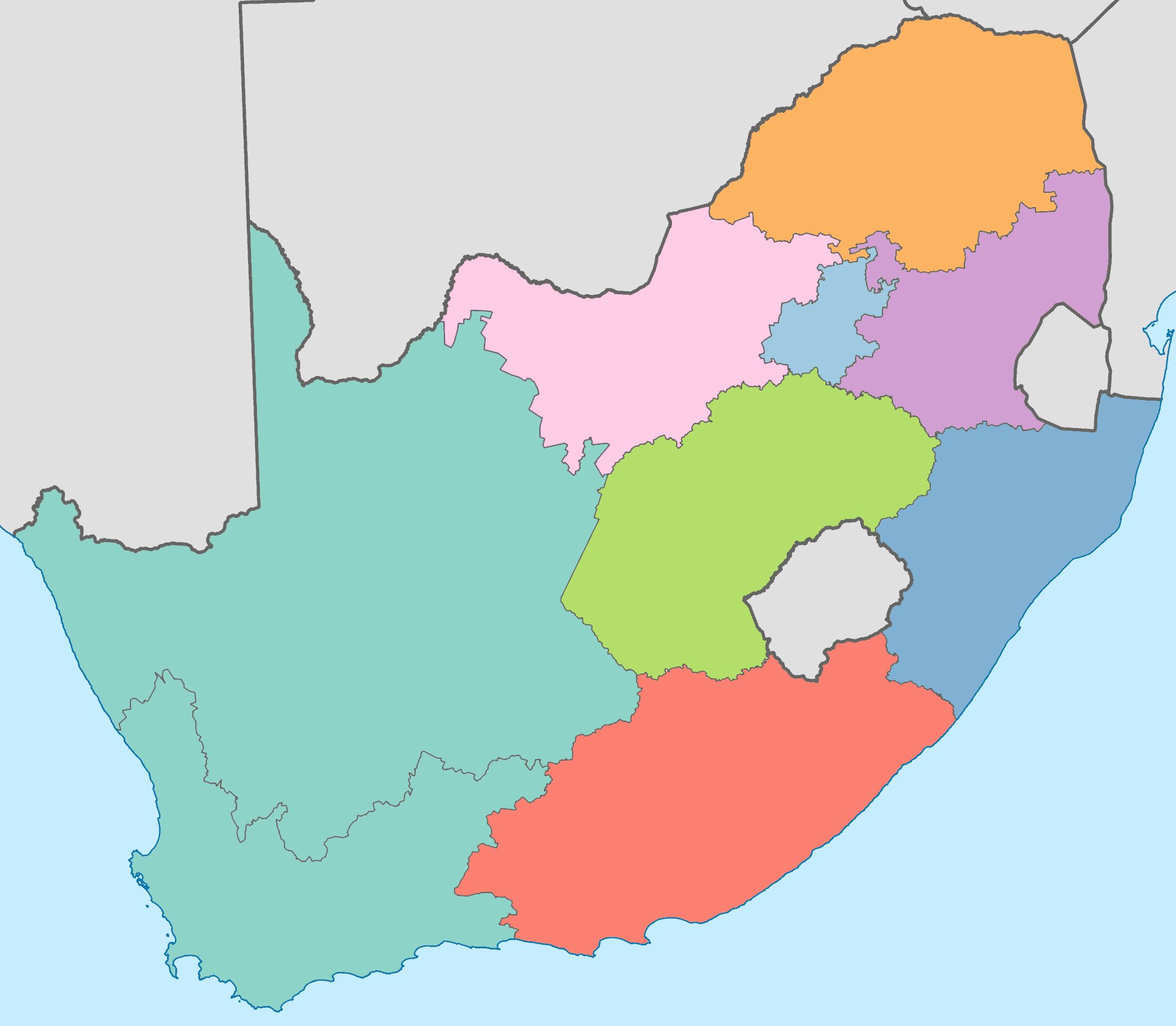 File:South Africa - Provincial Majority Languages.png - Wikimedia ...