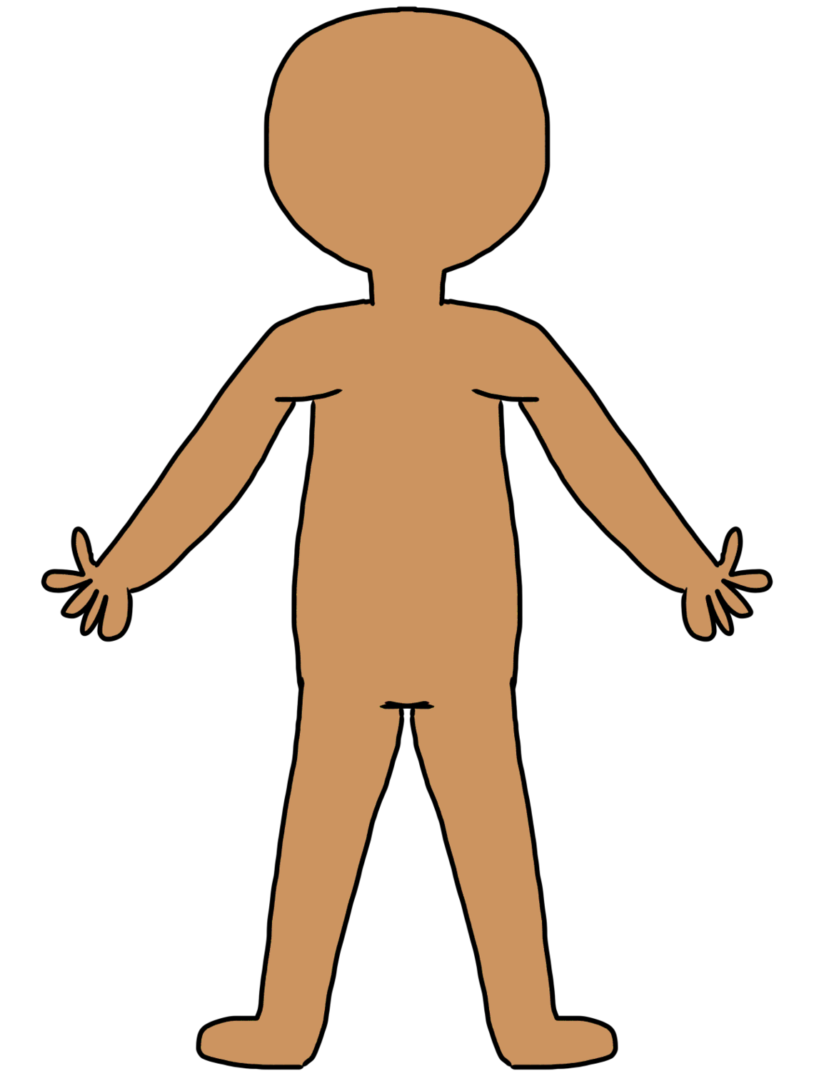 Clipart Body Outline Clipart - Free to use Clip Art Resource