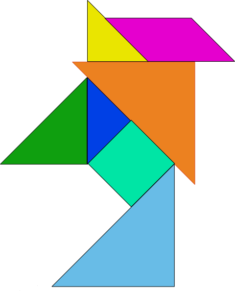 Tangram Clip Art - vector clip art online, royalty ...