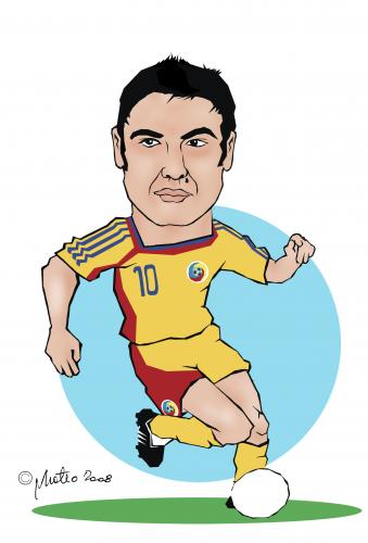 Caricature Of Football Players - Caricature Ecobul Tips Trick