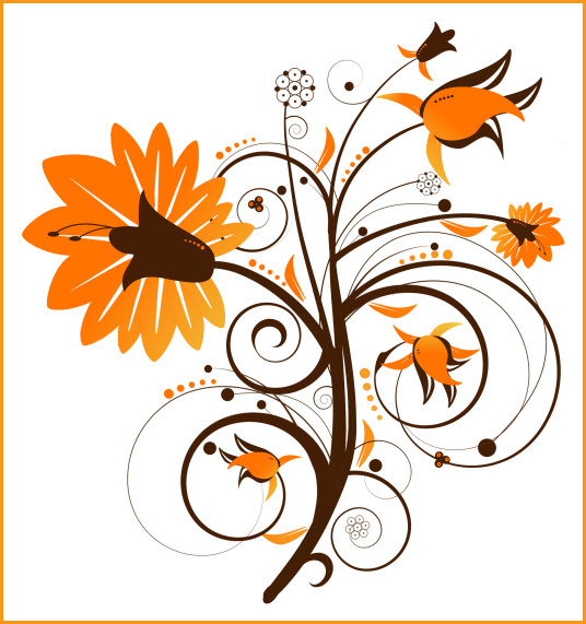 Group of: PSP tube download. Floral Swirl Flower clipart. Great ...