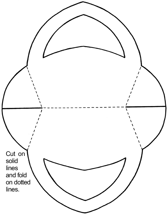 Easter Basket Template Free