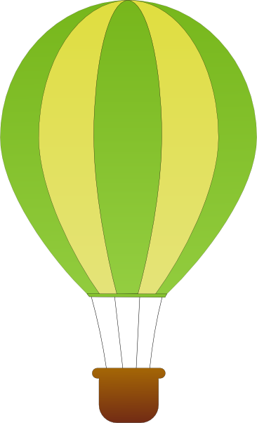 Hot Air Balloon Clip Art Cartoon - Free Clipart Images