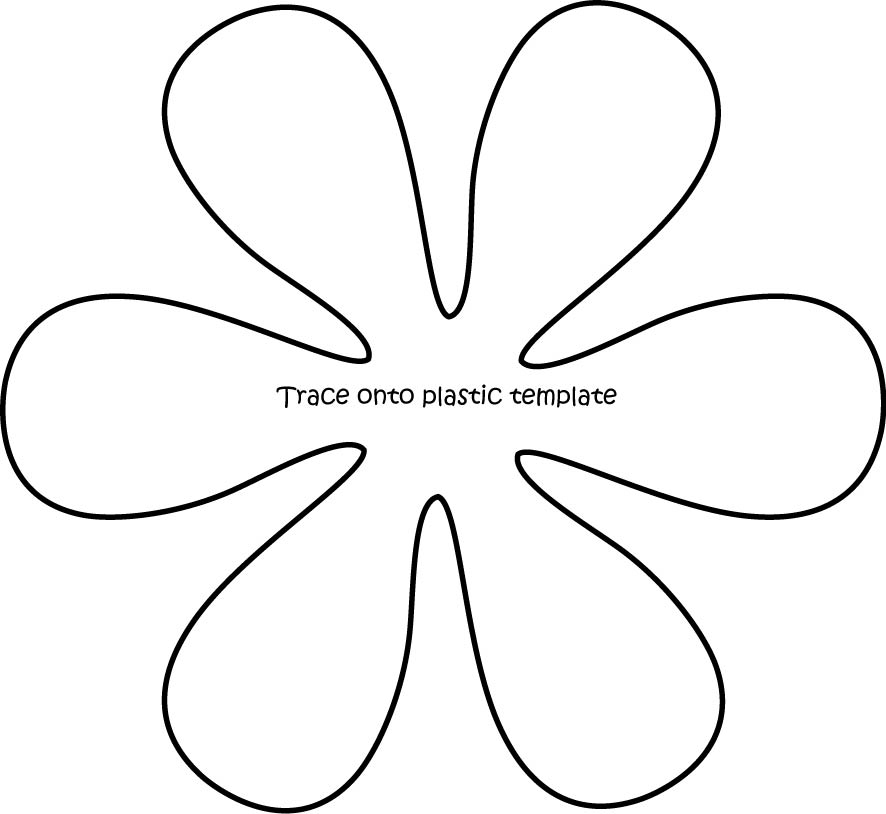 Flower Patterns To Trace