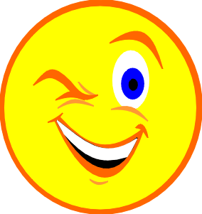 Winking Smiley Face Clip Art - Free Clipart Images