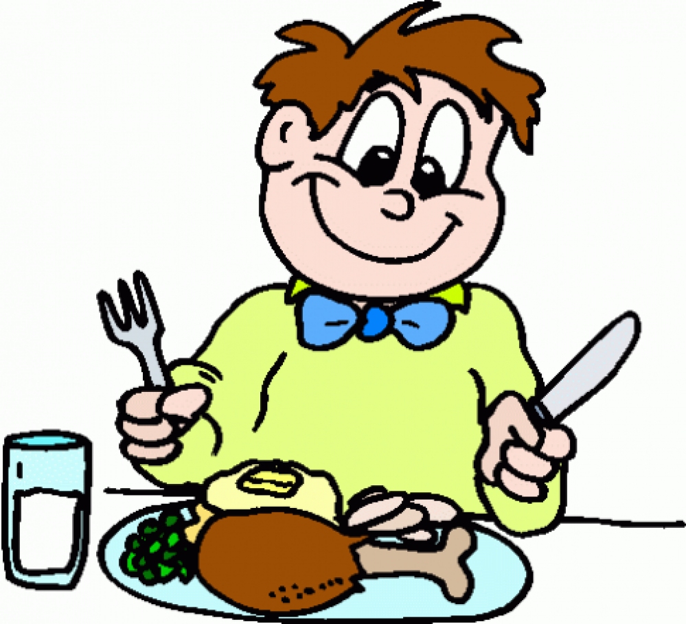 Clip Art People Eating