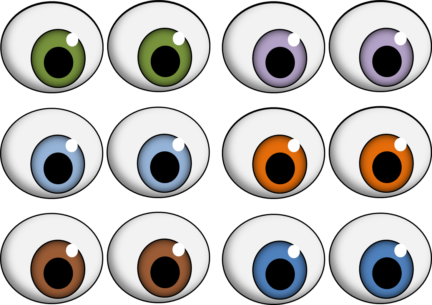 Images Of Printable Eyes ClipArt Best
