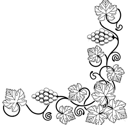 Grape vine clip art