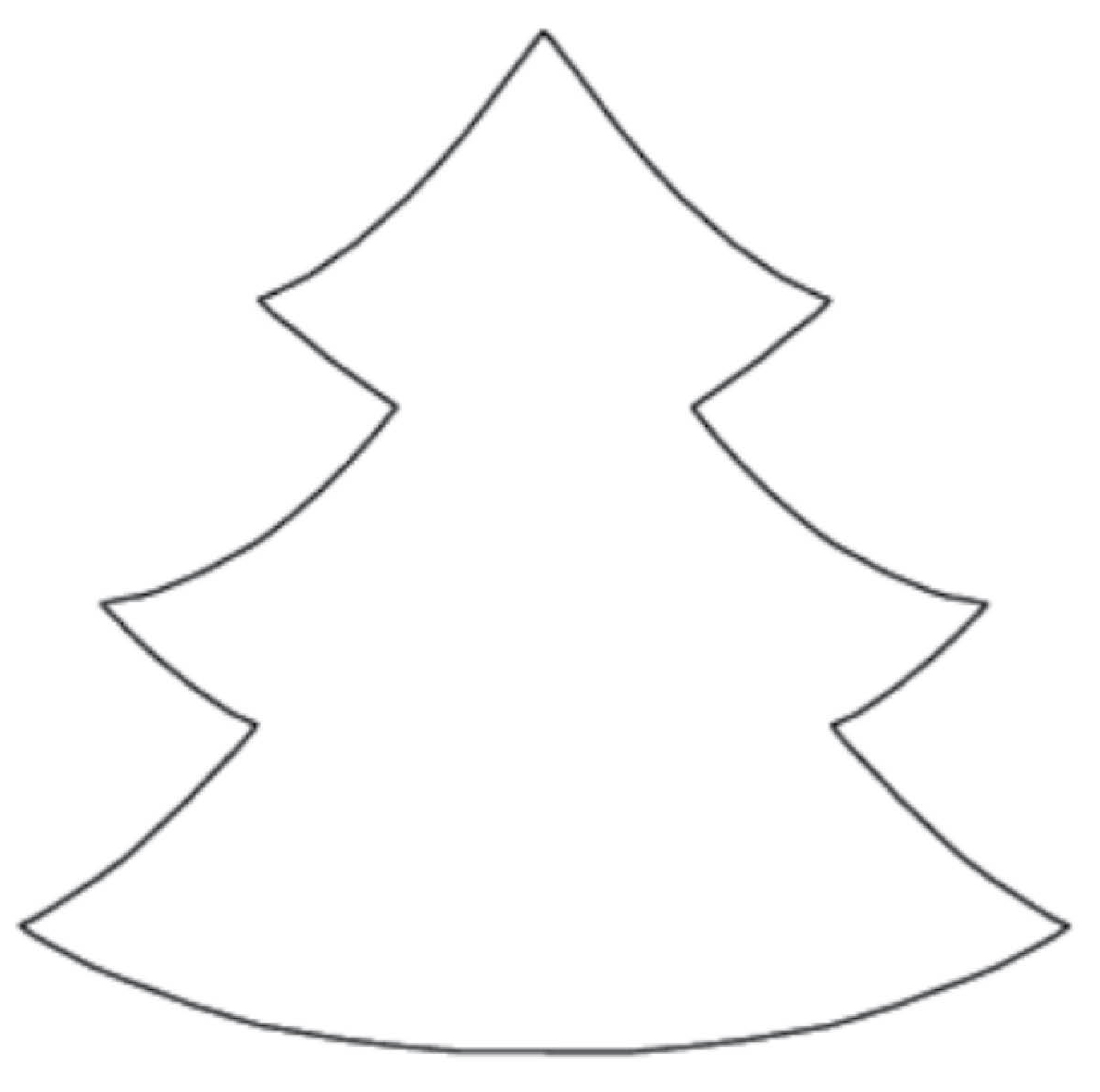 christmas-tree-outline-clipart-best