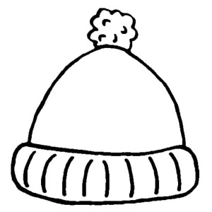 Warm Gloves in Winter Clothing Coloring Page: Warm Gloves in ...
