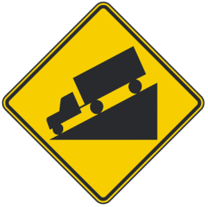 Hill Warning Road Signs - USA Traffic Signs