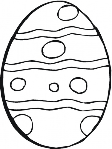 Free Easter Egg Templates Clipart - Free to use Clip Art Resource